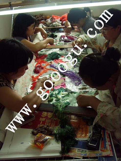 繡娘， 刺繡工藝師 ，蘇州繡娘，繡莊