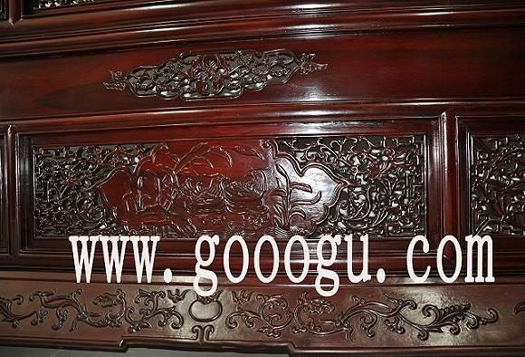 刺繡框架局部圖，雙面繡屏風(fēng)，蘇州刺繡屏風(fēng)圖