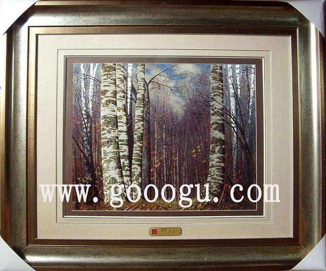 風(fēng)景刺繡畫(huà)精品，高檔手工刺繡畫(huà)，蘇繡畫(huà)