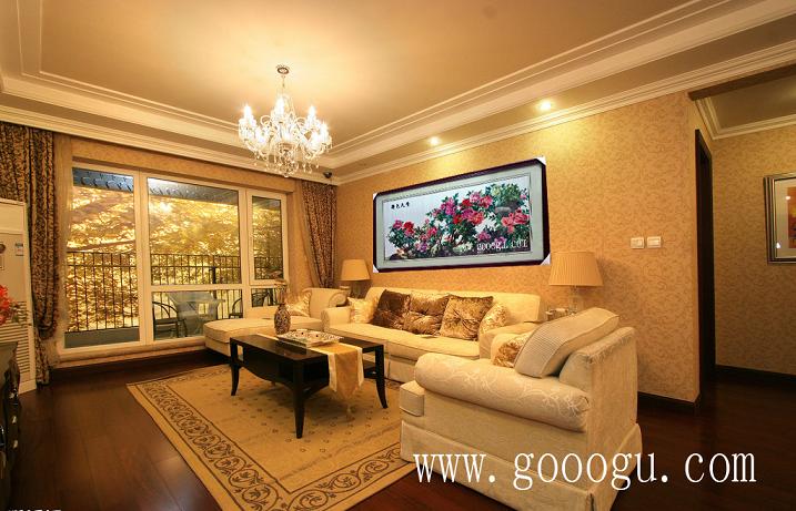 精品壁畫裝飾效果圖！客廳裝飾畫