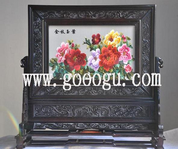 金枝玉葉，蘇繡，蘇州雙面繡