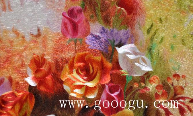 刺繡精品裝飾畫(huà)，蘇州刺繡精品，刺繡奢侈品畫(huà)