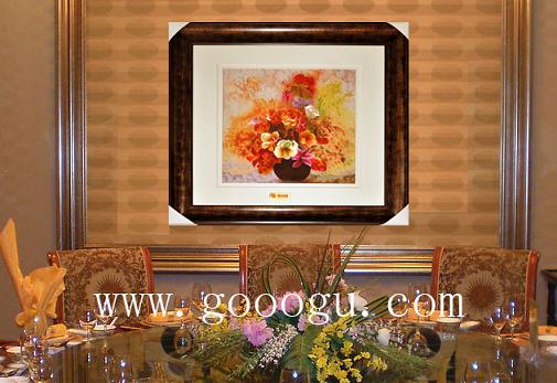 刺繡壁畫(huà)室內(nèi)裝飾效果，蘇繡效果圖，高檔壁畫(huà)