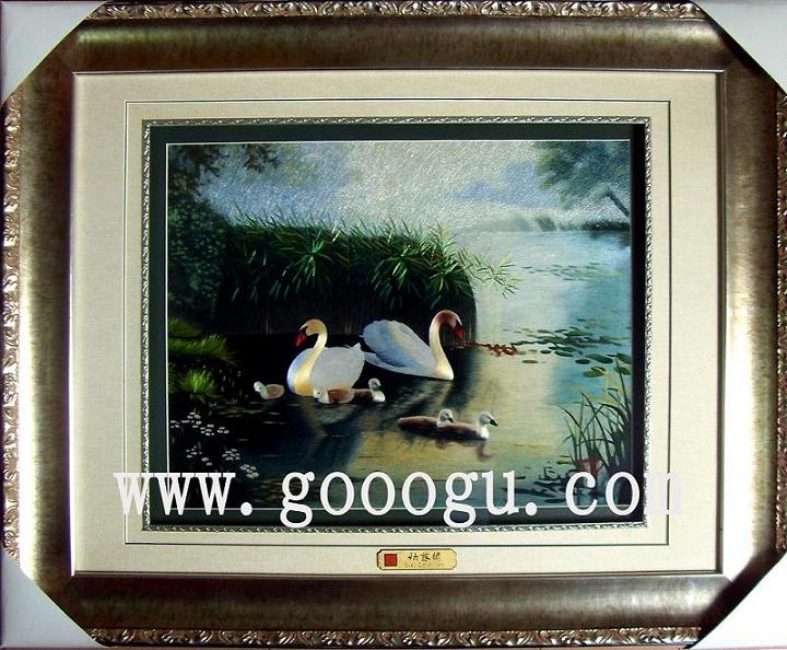 蘇繡精品，高檔蘇州刺繡，刺繡收藏品